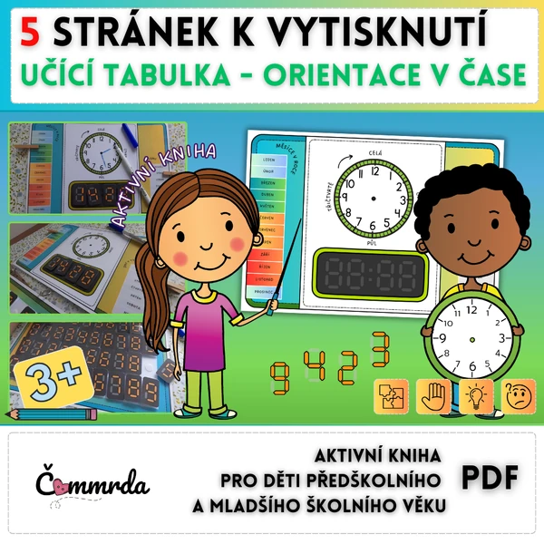 Aktivní kniha - "Orientace v čase"