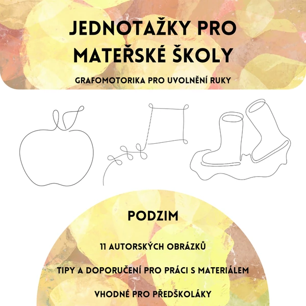 Jednotažky pro mateřské školy - podzim