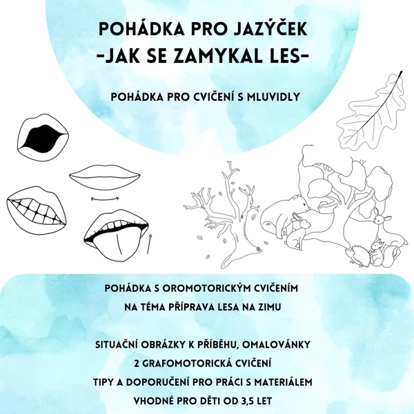 Pohádka pro jazýček - Jak se zamykal les