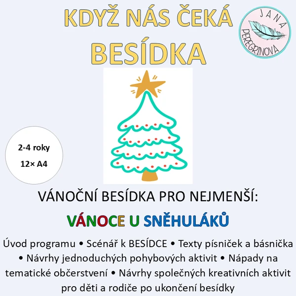KDYŽ NÁS ČEKÁ BESÍDKA – VÁNOCE U SNĚHULÁKŮ/program na besídku