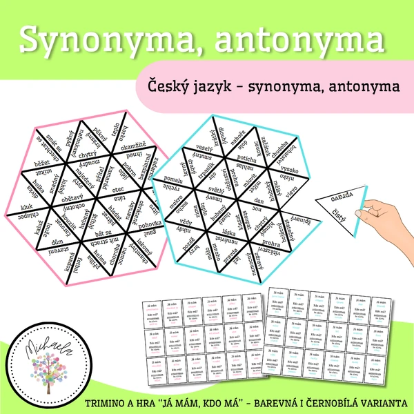 Synonyma, antonyma