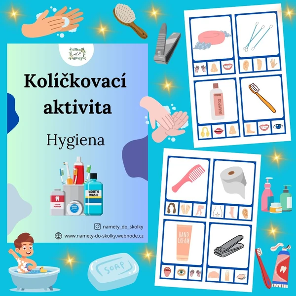 Kolíčkovací aktivita - hygiena 