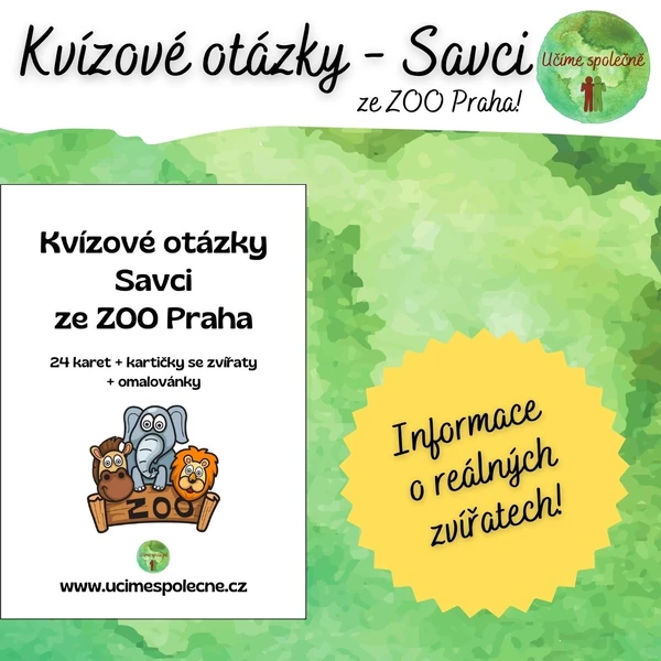 Kvízové otázky - savci ze ZOO