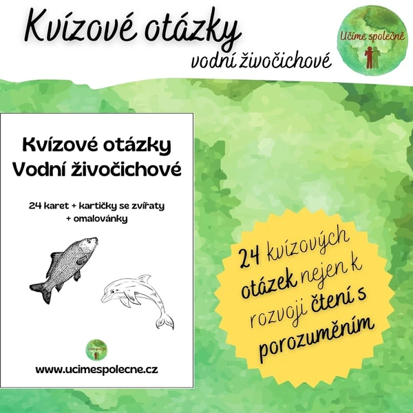 Kvízové otázky - vodní živočichové