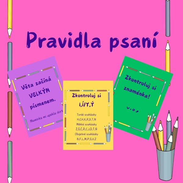 Pravidla psaní