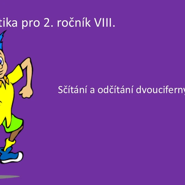 Matematika pro 2. ročník VIII.