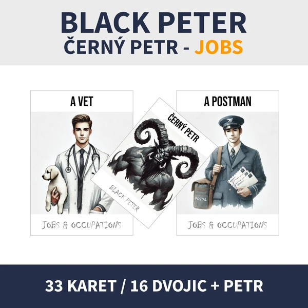ČERNÝ PETR - BLACK PETER (JOBS)