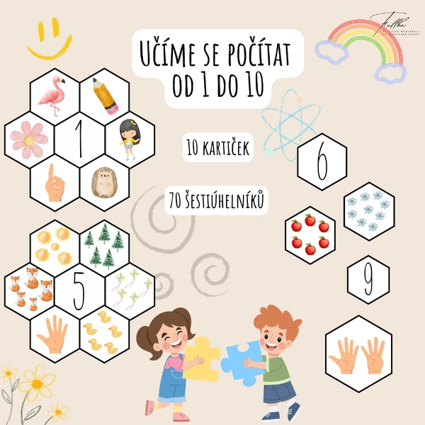 Matematika, Čísla, Učíme se počítat v oboru od 1 do 10
