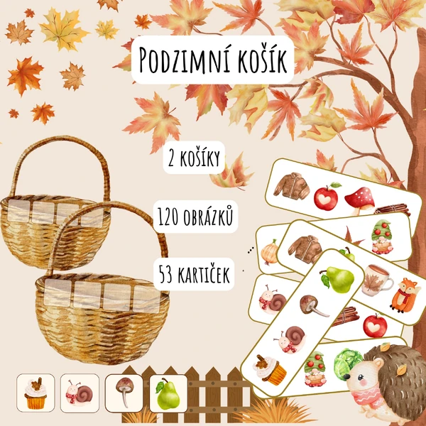 Podzimní košík, Podzim, Didaktické hry