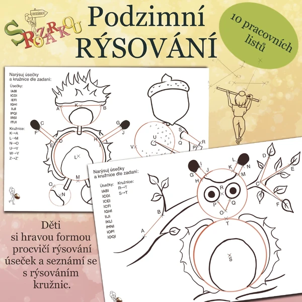 Podzimní rýsování S Rozárkou