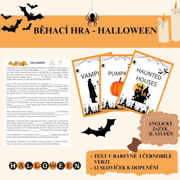 Běhací hra - Halloween