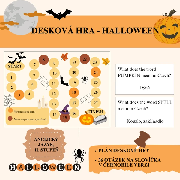 Desková hra - Halloween
