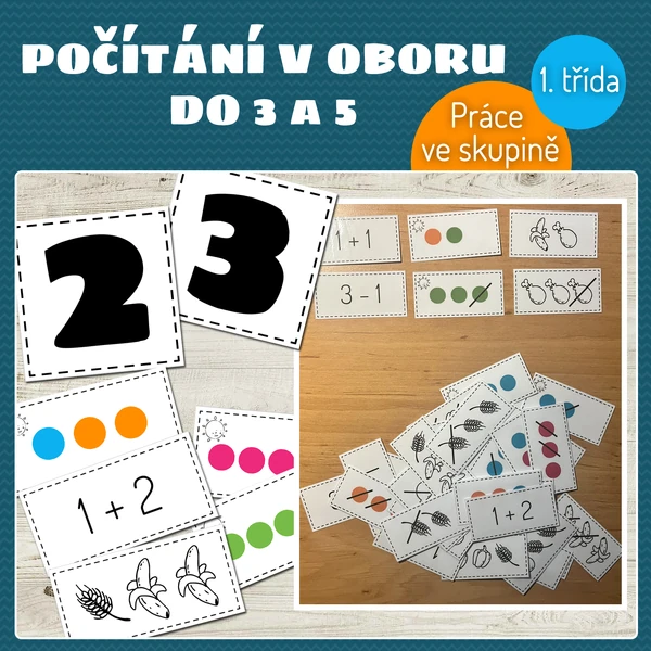 Počítání v oboru do 3 a 5