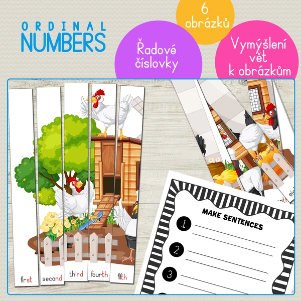 Ordinal numbers - first, second, ...