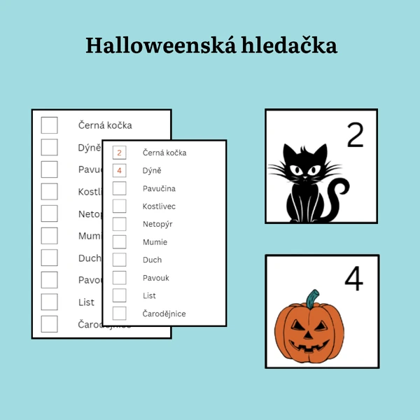 Hledačka Halloween
