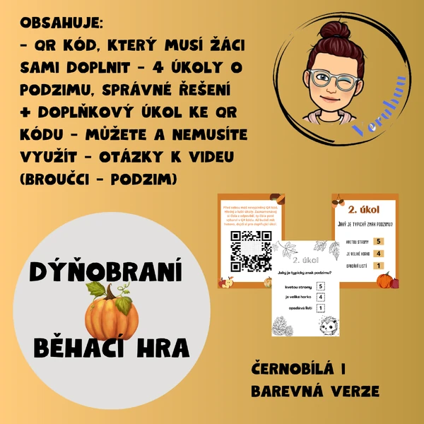 Dýňobraní - běhací hra