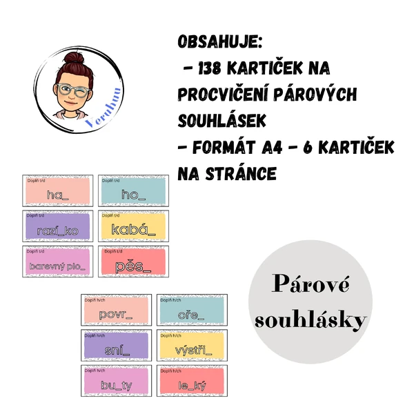 Párové souhlásky