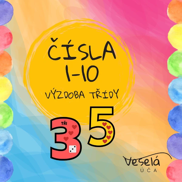 ČÍSLA- výzdoba třídy