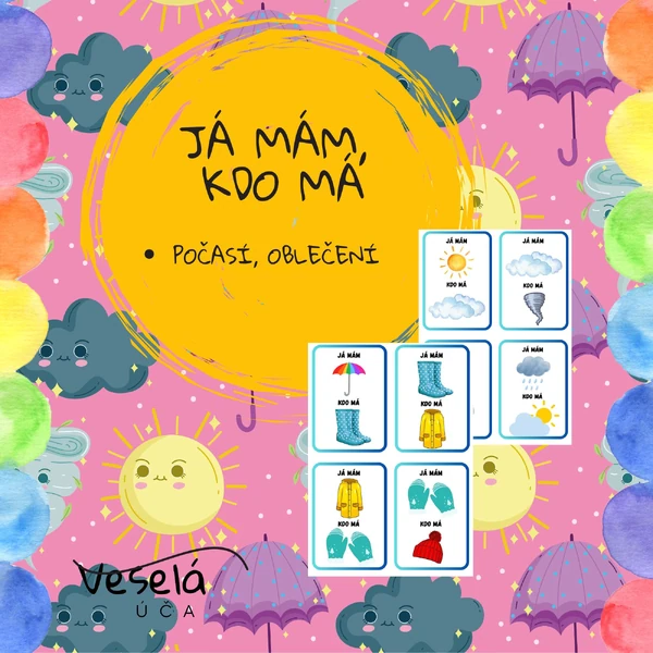 JÁ MÁM, KDO MÁ- POČASÍ, OBLEČENÍ