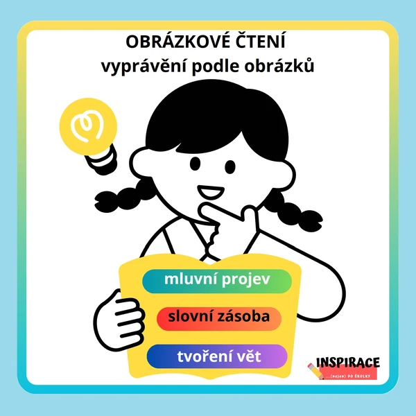 Obrázkové čtení - vyprávění podle obrázků