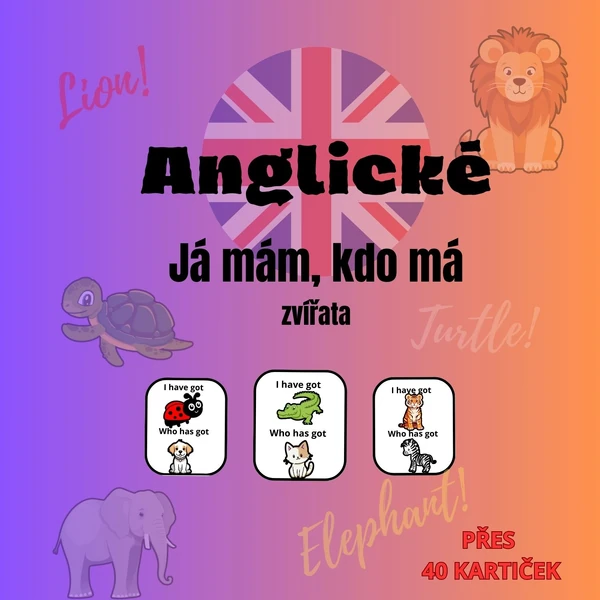 Anglické Já mám, kdo má