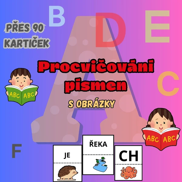 Procvičování písmen s obrázky