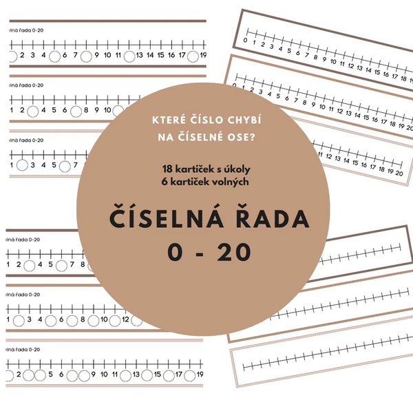 Číselná řada 0 - 20