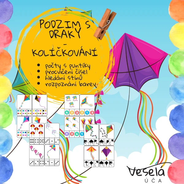 PODZIM S DRAKY- kolíčkování
