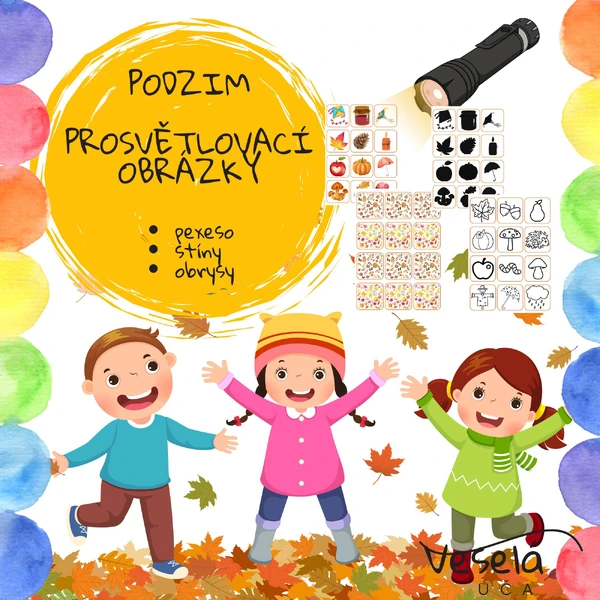 PODZIM- PROSVĚTLOVACÍ OBRÁZKY
