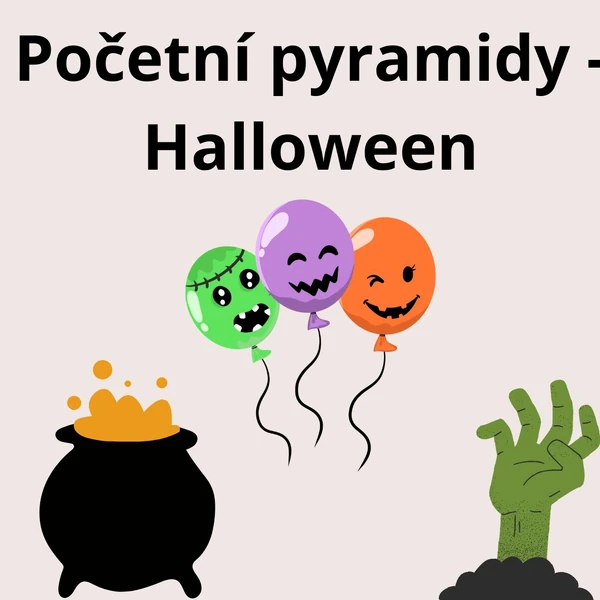 Početní pyramidy - Halloween