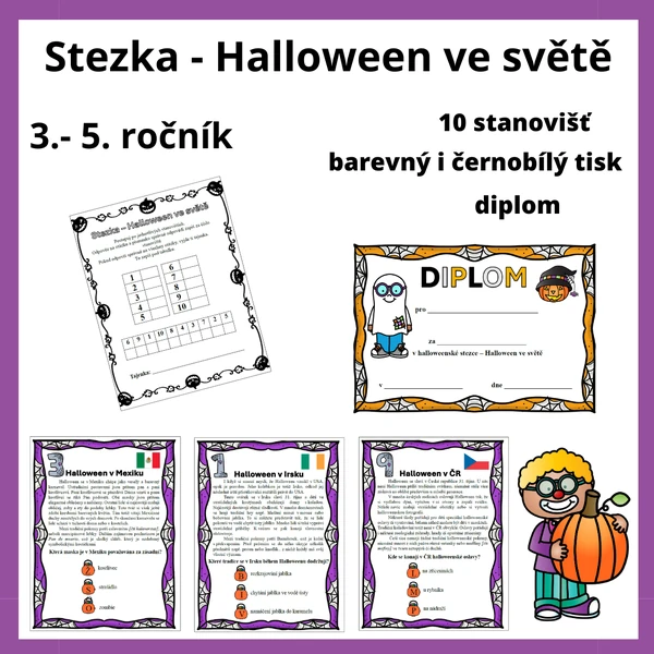 Stezka - Halloween ve světě