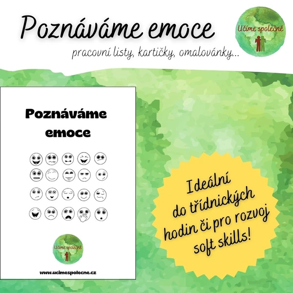 Poznáváme emoce - hry