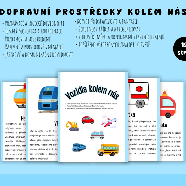 Dopravní prostředky kolem nás