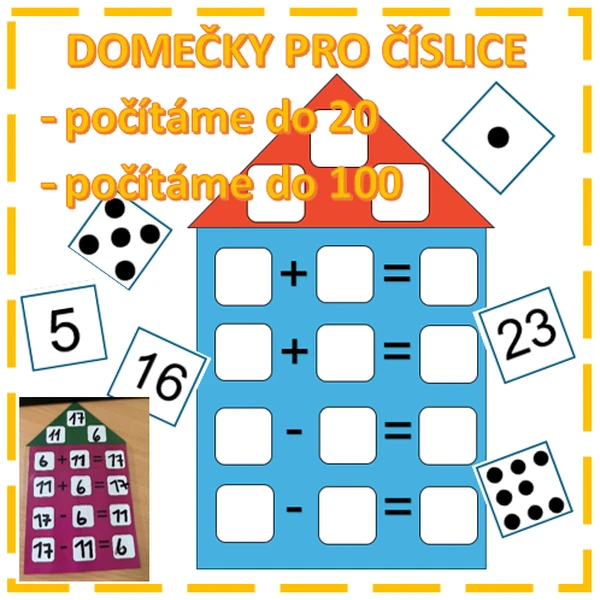 DOMEČKY PRO ČÍSLICE