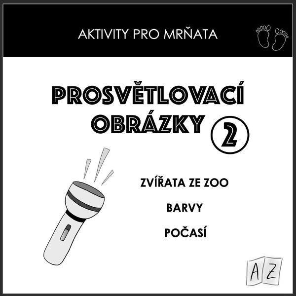 Aktivity pro mrňata - prosvětlovací obrázky 2