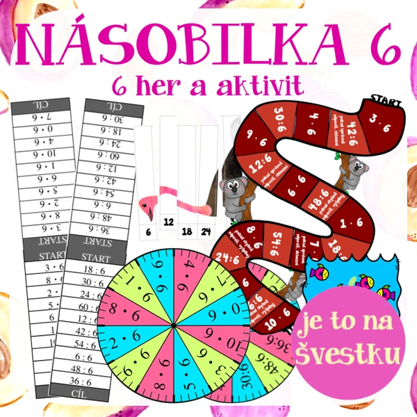 Násobilka 6 - HRY