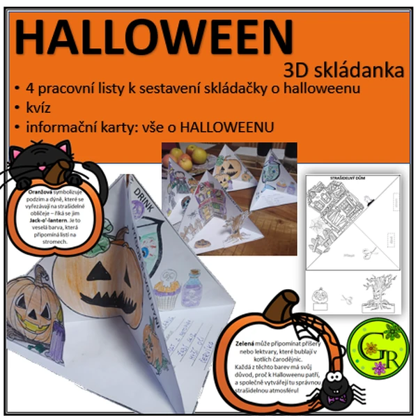 HALLOWEEN - 3D skládanka