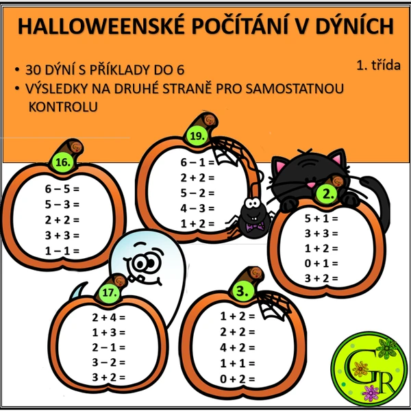 HALLOWEENSKÉ POČÍTÁNÍ V DÝNÍCH
