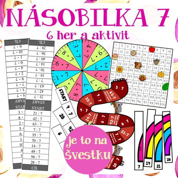 Násobilka 7 - hry