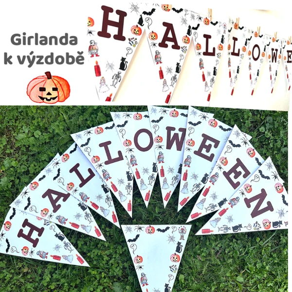 Girlanda - Halloween
