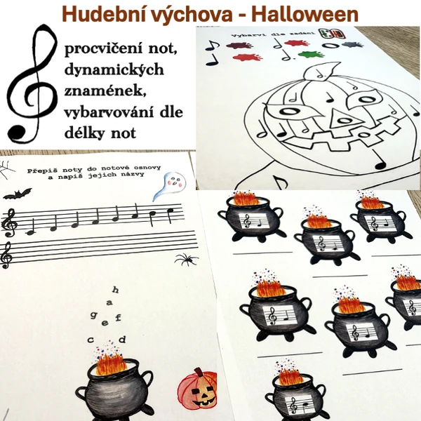 Hudební výchova - Halloween