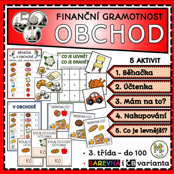 FINANČNÍ GRAMOTNOST- OBCHOD...DO 100