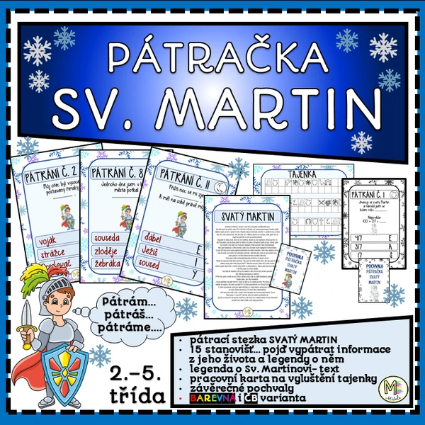 PÁTRAČKA- SVATÝ MARTIN