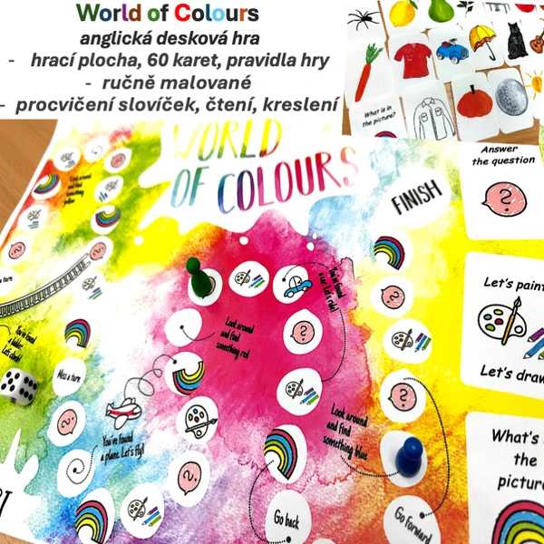 World of Colours - anglická desková hra