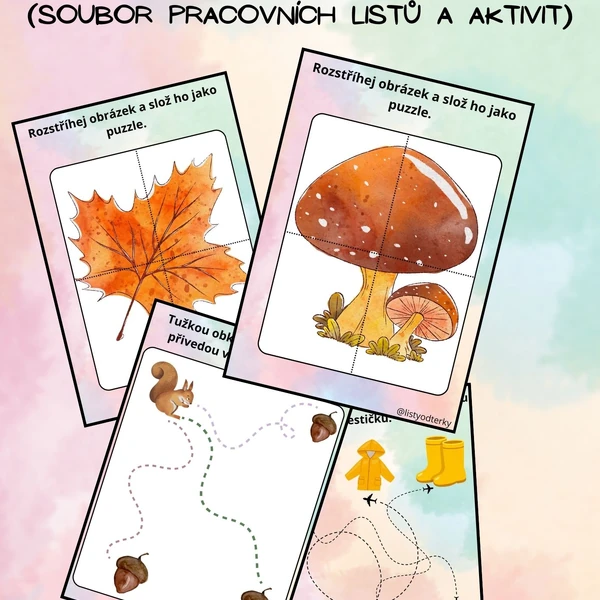 Podzim (pracovní listy a aktivity)