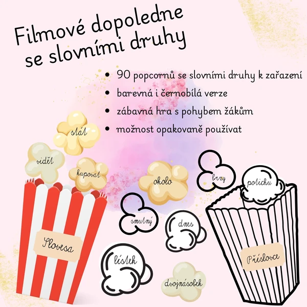 Filmové dopoledne se slovními druhy