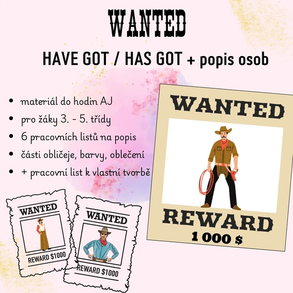 WANTED - Have got / Has got