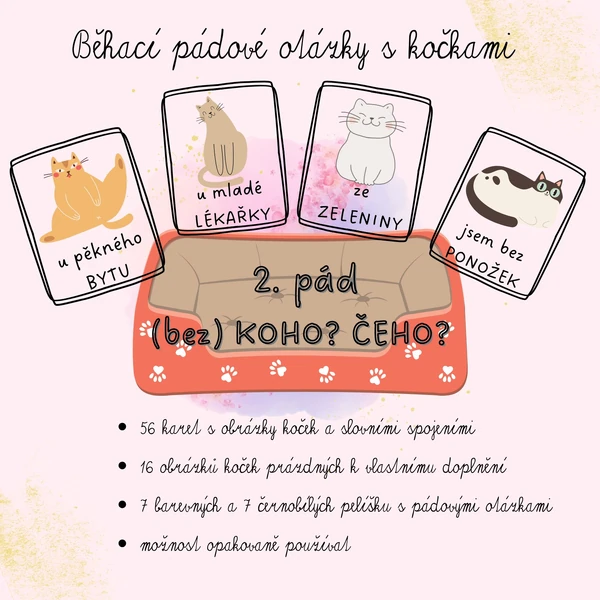 Běhací pádové otázky s kočkami