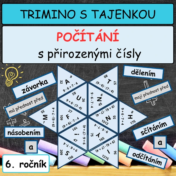 Trimino počítání s přirozenými čísly