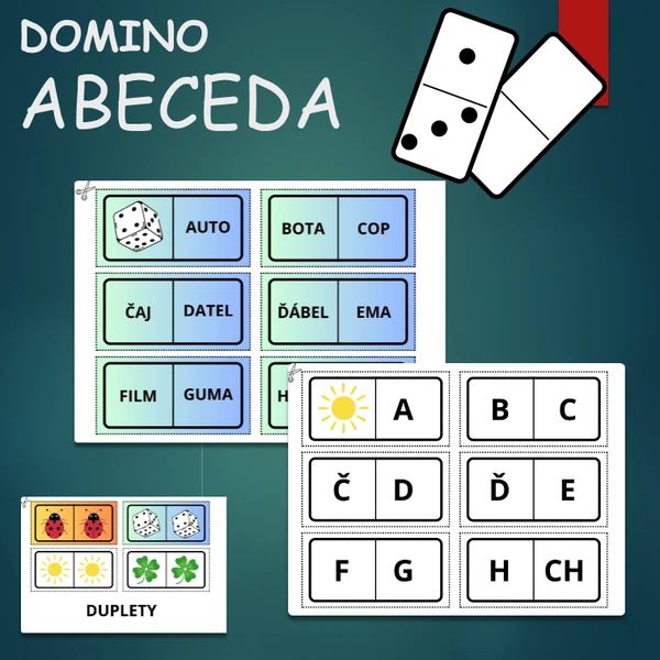 DOMINO - ABECEDA
